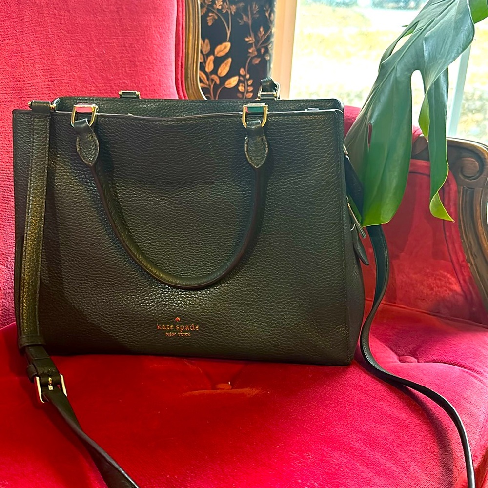 Beautiful green Kate Spade purse